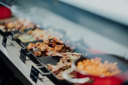 buffet van slaapschepen - accomodaties op het water