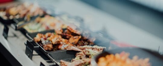 buffet van slaapschepen - accomodaties op het water