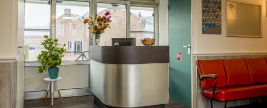 receptie van slaapschepen - accomodaties op het water